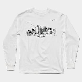 New York - New York Long Sleeve T-Shirt